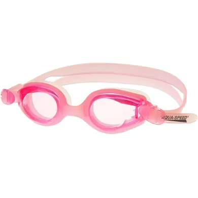 Aqua-Speed, okulary pływackie, Ariadna, rozmiar junior, różowy