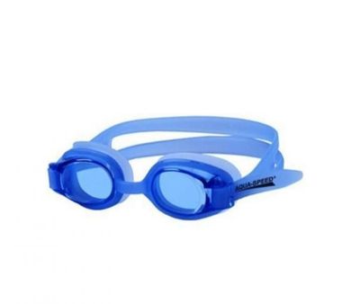 Aqua-Speed, okulary pływackie, Atos Jr, rozmiar junior, niebieski