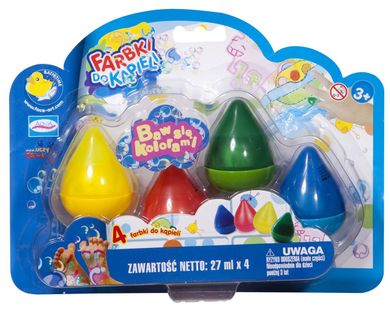 Aqua Studio, farbki do kąpieli, 4 kolory