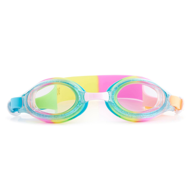 Aqua2ude, okularki do pływania dla dzieci, Błyszcząca tęcza