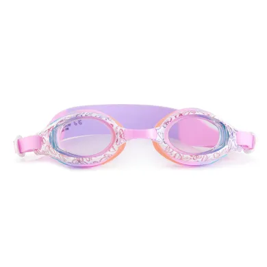 Aqua2ude, okularki do pływania dla dzieci, fioletowy motyl
