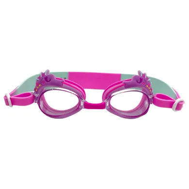 Aqua2ude, okulary do pływania dla dzieci, Konik morski, różowy