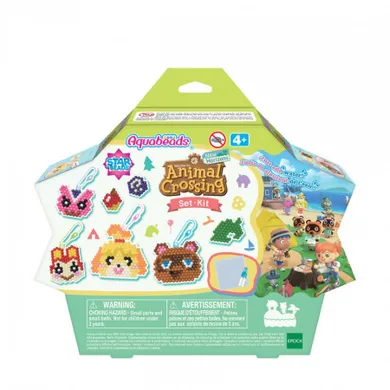 Aquabeads, Animal Crossing, koraliki wodne, 600 elementów 31832, 31832