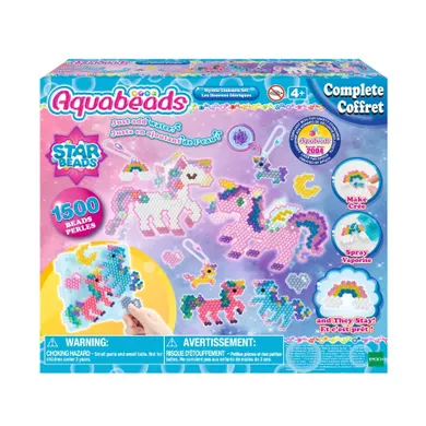 Aquabeads, Bajkowy jednorożec, koraliki wodne, zestaw startowy, 31944