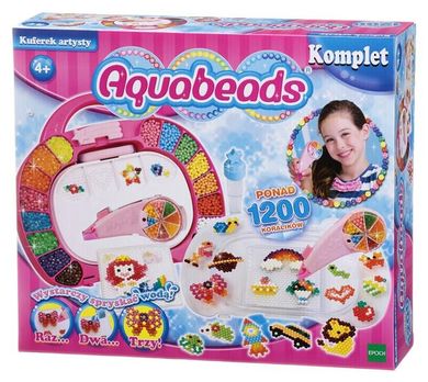 Aquabeads, kuferek artysty