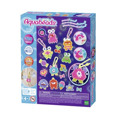 Aquabeads, Szalone potwory, koraliki wodne, zestaw startowy, 700 elementów, 35144