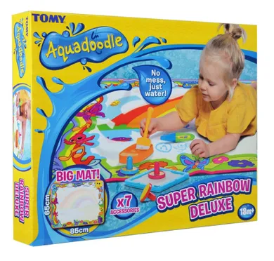 Aquadoodle, mata tęczowa deluxe, zabawka kreatywna