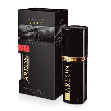 Areon, Car Perfume, perfumy do samochodu, Gold, spray, 50 ml