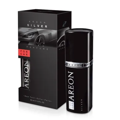 Areon, Car Perfume, perfumy do samochodu, Silver, spray, 50 ml
