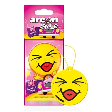 Areon, Smile Dry, odświeżacz do samochodu, Bubble Gum