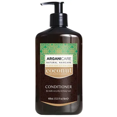 Arganicare, Coconut, odżywka do bardzo suchych i zniszczonych włosów, 400 ml