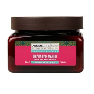 Arganicare, Keratin, maska do włosów z keratyną, 350 ml