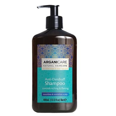 Arganicare, Shea Butter, szampon przeciwłupieżowy do włosów, 400 ml