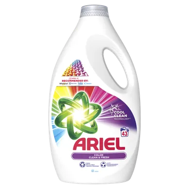 Ariel, Color Clean & Fresh, płyn do prania, 43 prań