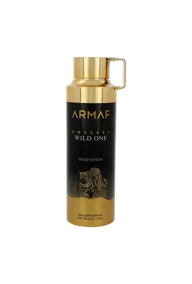 Armaf, Odyssey Wild One Gold Edition Body Spray, spray do ciała, 200 ml