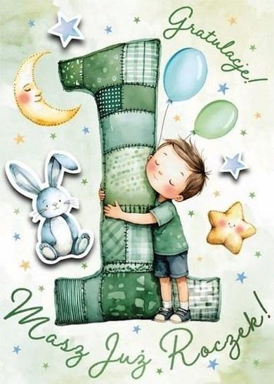 Armin Style, karnet B6 z kopertą, urodziny 1