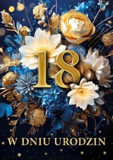 Armin Style, karnet B6 z kopertą, urodziny 18