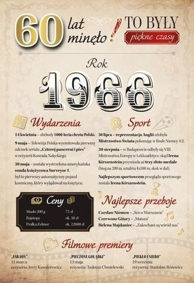 Armin Style, karnet B6 z kopertą, urodziny 60