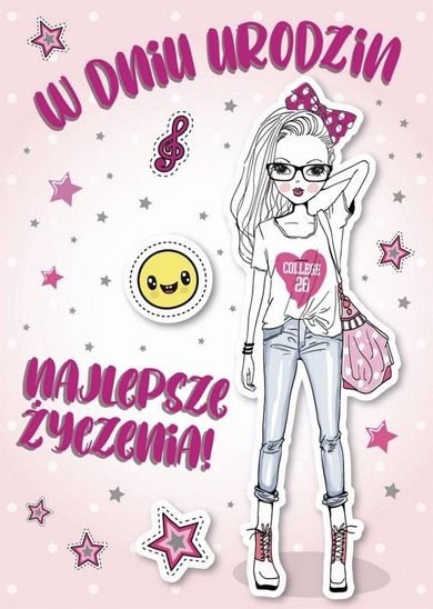 Armin Style, karnet B6 z kopertą, Urodziny