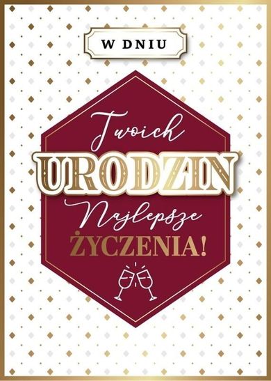 Armin Style, karnet B6 z kopertą, urodziny