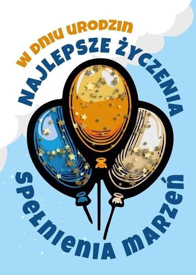 Armin Style, karnet B6 z kopertą, urodziny, konfetti