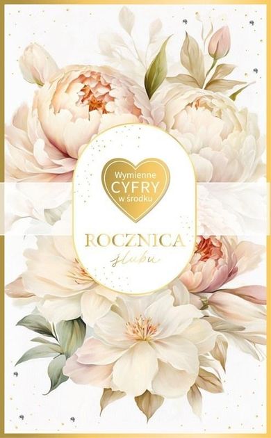 Armin Style, karnet, Rocznica Ślubu wymienne cyfry