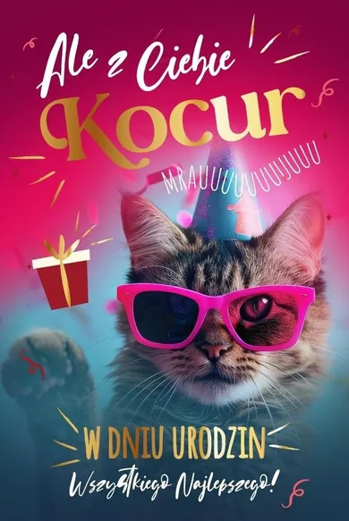 Armin Style, karnet urodzinowy z kopertą, 13-21 cm