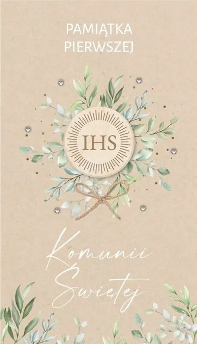 Armin Style, karnet z kopertą, Komunia 120-210 mm