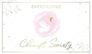 Armin Style, zaproszenie, chrzest, 10 szt.