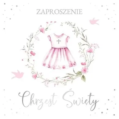 Armin Style, zaproszenie, chrzest, 10 szt.