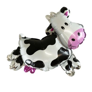 Arpex, balon foliowy, zwierzak krówka