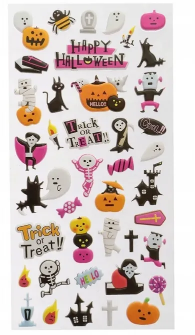 Arpex, naklejki piankowe, halloween