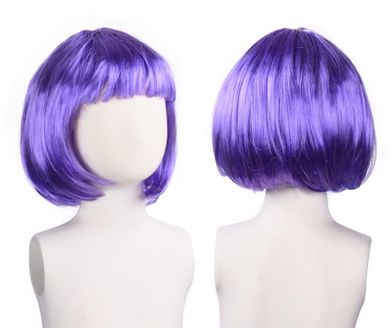 Arpex, peruka bob, fioletowa