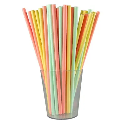 Arpex, słomki papierowe, pastelowe, 12 szt.
