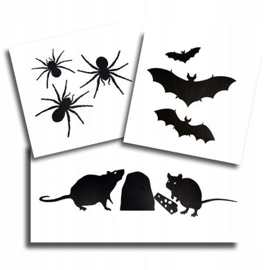Arpex, Straszydła Ścienne, ozdoby halloweenowe samoprzylepne