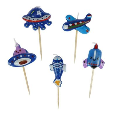 Arpex, świeczki, Galaxy, 5 szt.