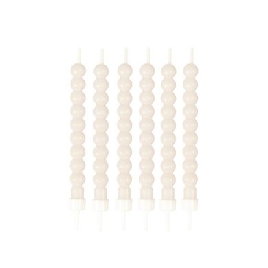 Arpex, świeczki perły, dekoracja ciasta, 6 szt.