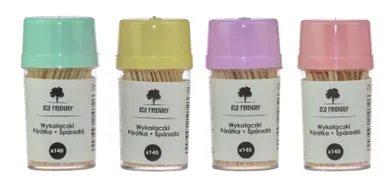 Arpex, wykałaczki, baryłka, 140 szt.