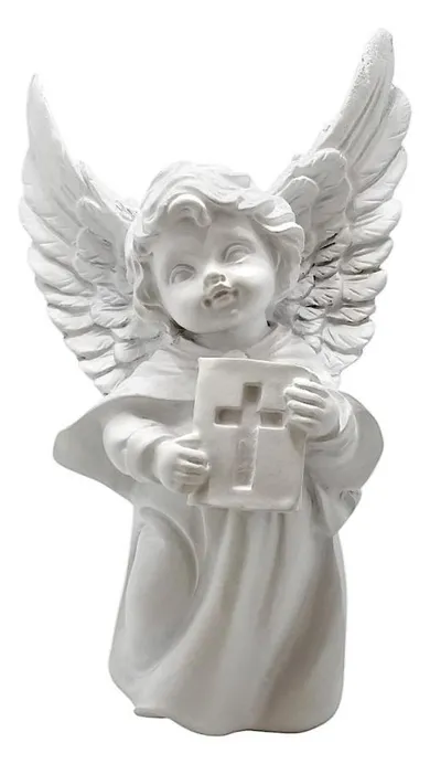 Art Sacrum, figurka, anioł z książką, 15 cm