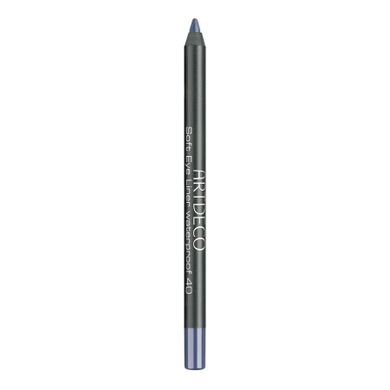 Artdeco, Soft Eye Liner Waterproof, wodoodporna konturówka do oczu, 40 Mercury Blue, 1.2g