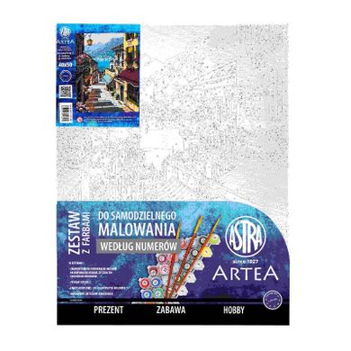 Artea, malowanie po numerach, Słoneczna Riwiera, 40-50 cm