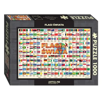 ArtGlob, Flagi świata, puzzle, 1000 elementów