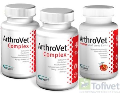 ArthroVet Ha Complex, preparat na bolące i uszkodzone stawy, 90 tabletek