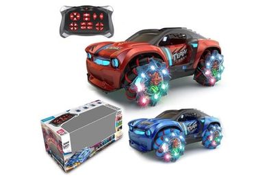 Artyk, auto sportowe, ze świecącymi kołami, pojazd zdalnie sterowany