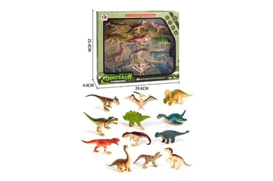 Artyk, Dinozaury, zestaw figurek, 12 szt.