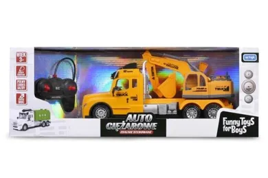 Artyk, Funny Toys for Boys, Auto ciężarowe zdalnie sterowane, ciężarówka z koparką