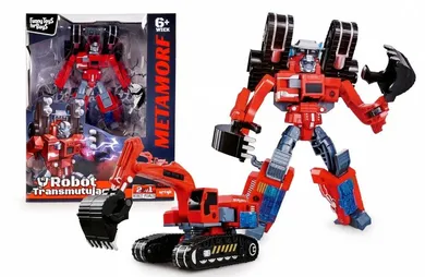 Artyk, Funny Toys for Boys, robot transformujący w koparkę