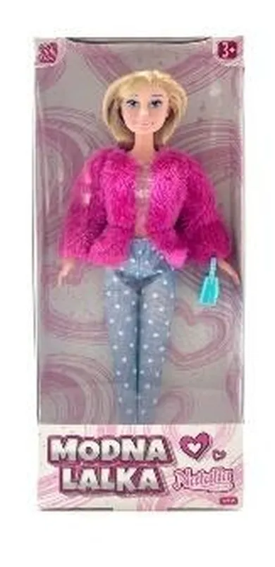 Artyk, Natalia, modna lalka w futerku, 29 cm