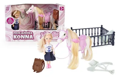 Artyk, Natalia, Przejażdżka konna, lalka z akcesoriami