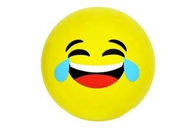 Artyk, piłka, 23 cm, żółta buźka